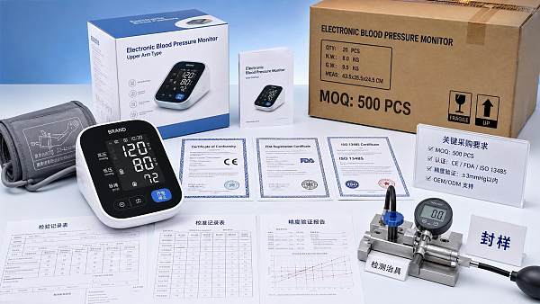 Blood Pressure Monitor Wholesale: MOQ, Certifications, Accuracy, and OEM Questions to Ask