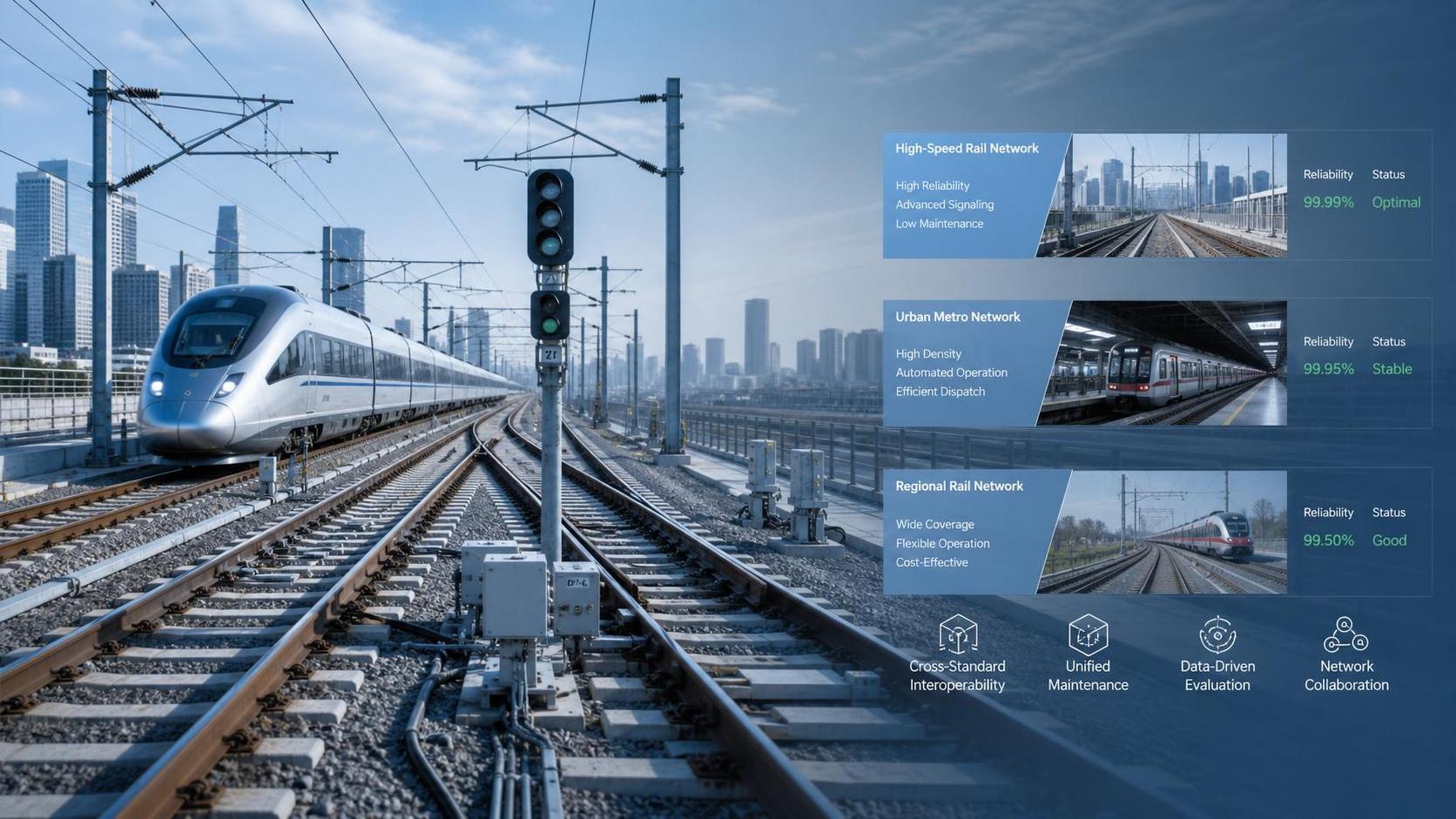 How to Use Rail Infrastructure Benchmarking Reports to Compare Network Reliability
