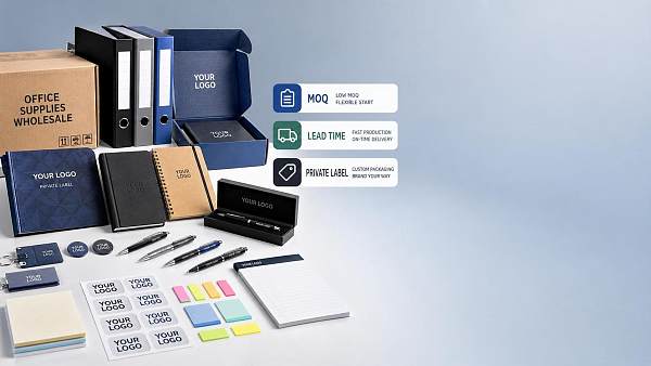 Office Stationery Wholesale: How to Compare MOQ, Lead Time, and Private Label Options