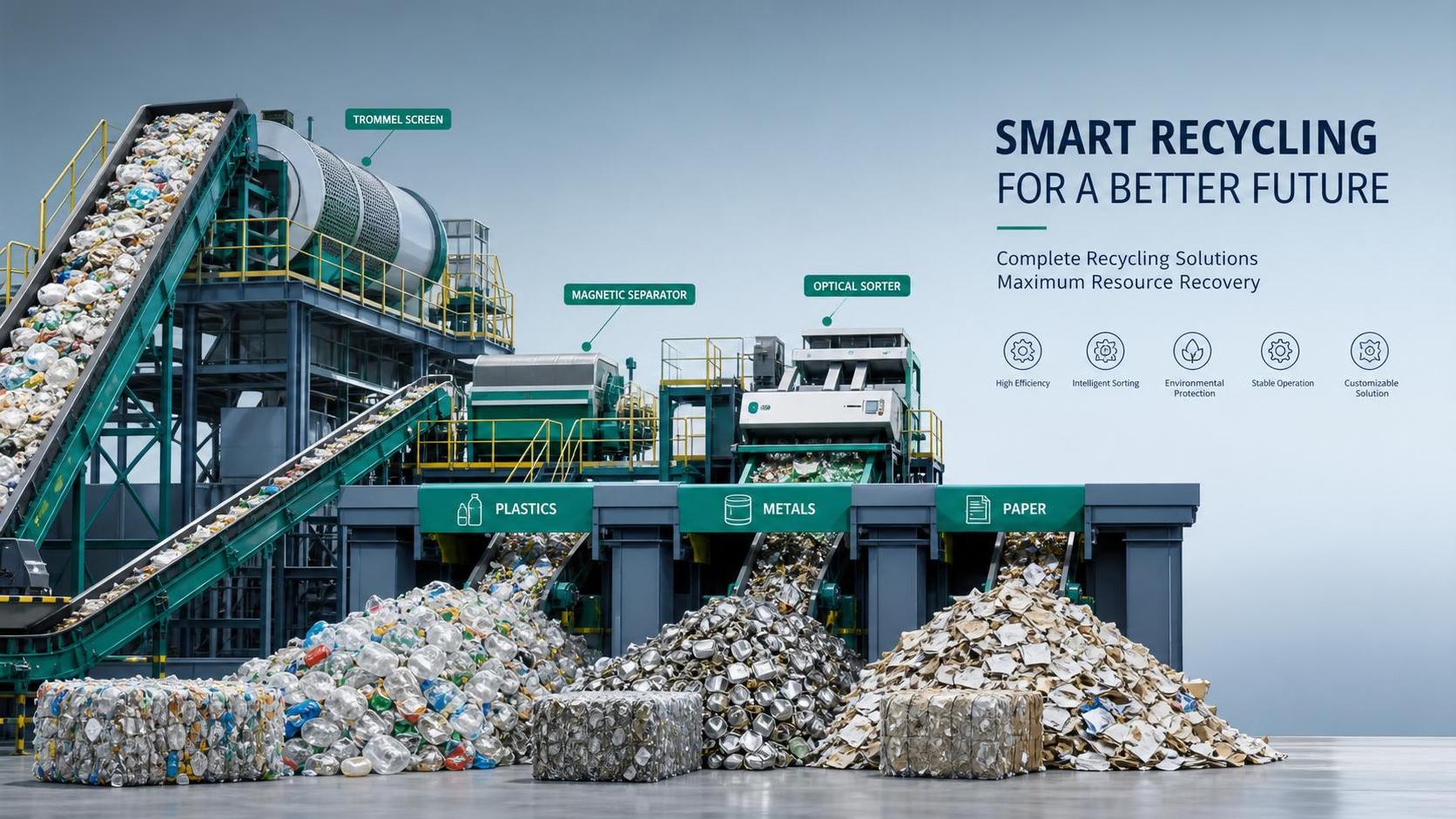 How to Choose a Waste Recycling Line Manufacturer for Capacity, Material Mix, and Compliance