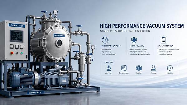 How to Evaluate Vacuum System Pump Capacity Metrics for Reliable System Sizing