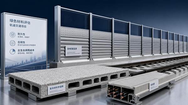 How to Evaluate Green Materials for Rail Projects: Durability, Compliance, and Lifecycle Cost