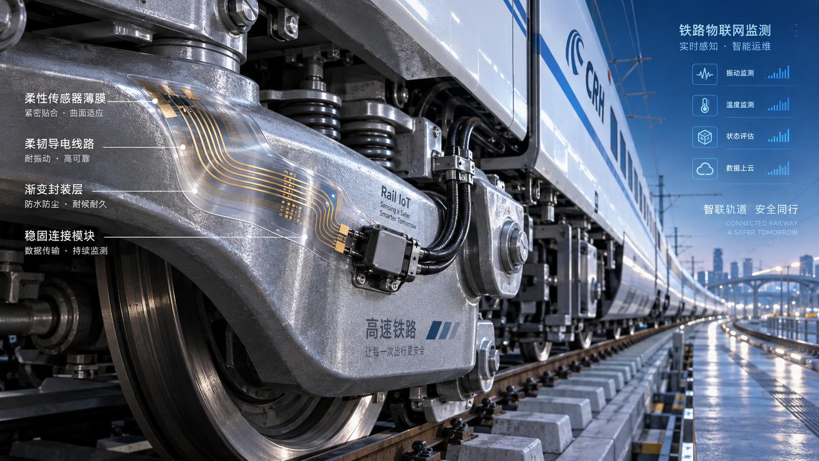 Flexible Electronics in Rail IoT Sensors: Design for Vibration and Curved Surfaces