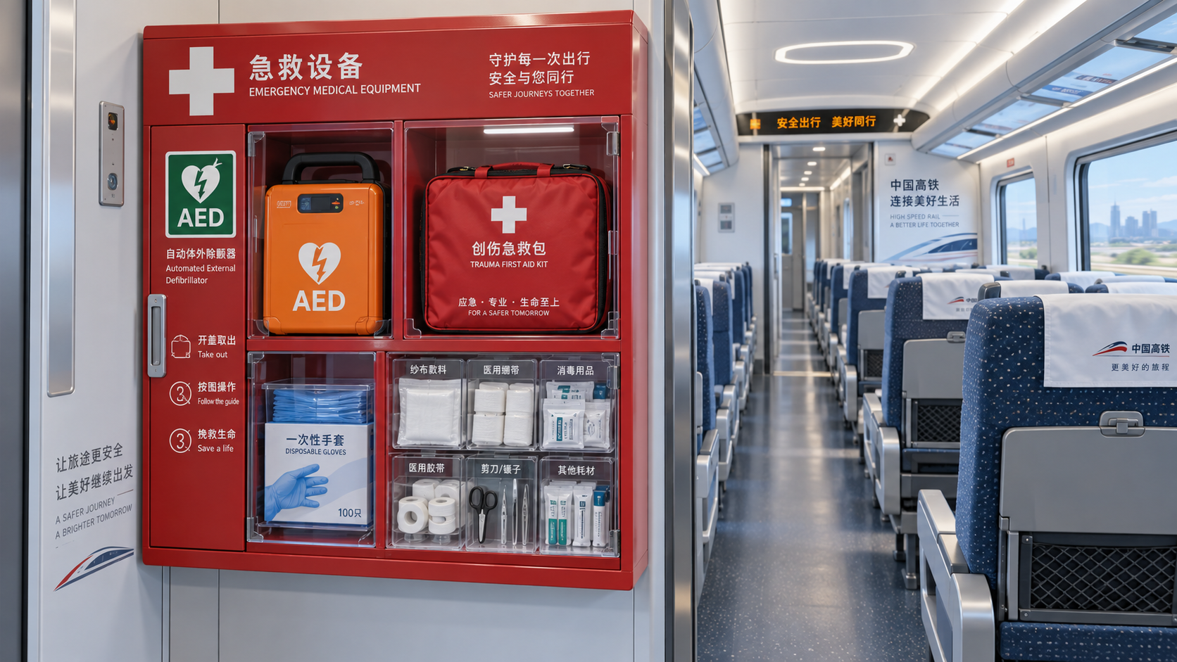 Emergency Medical Equipment on Passenger Trains: What Should Safety Managers Specify?