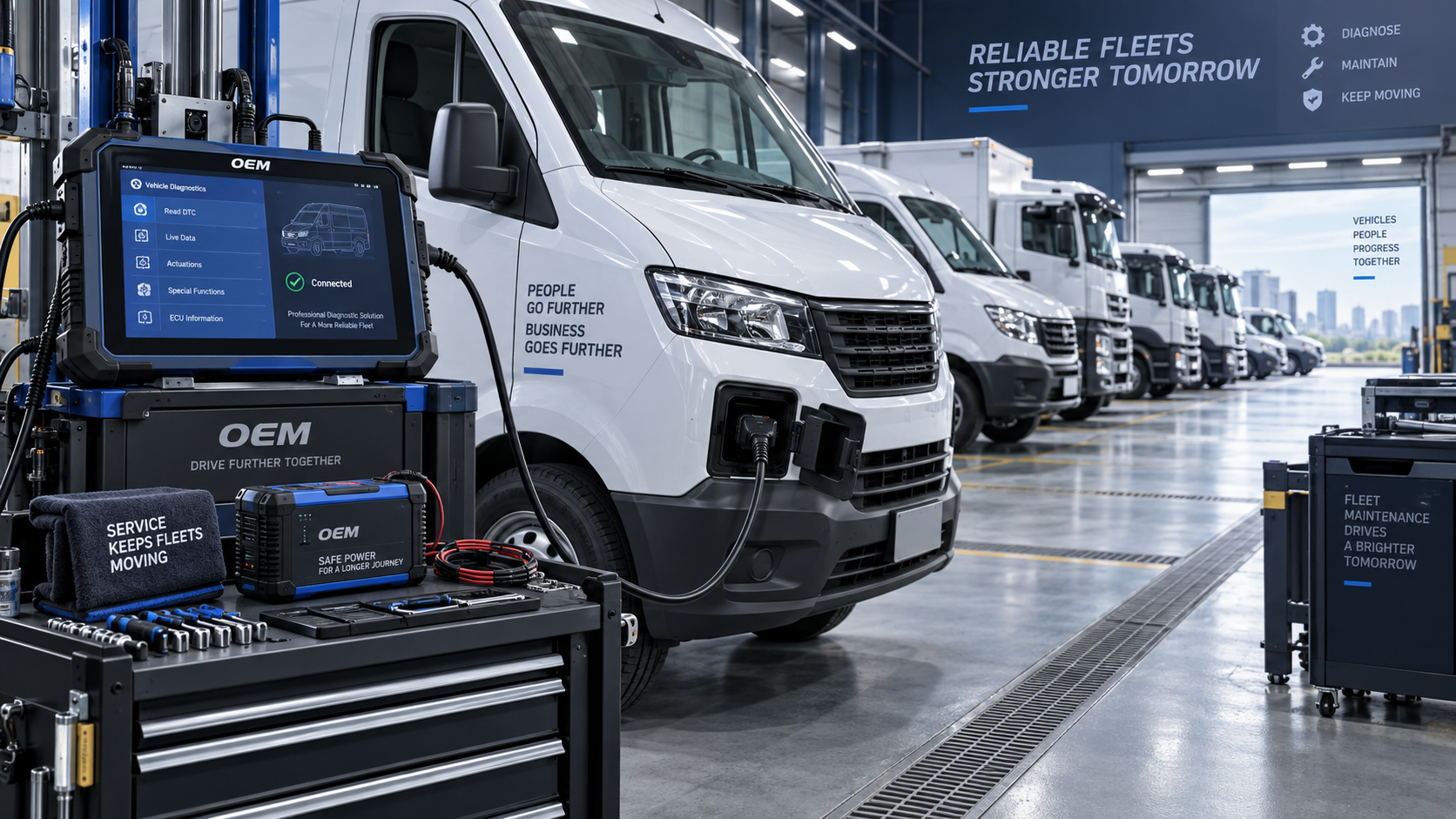 OEM OBD2 Diagnostic Tools: What to Verify Before Fleet Maintenance Deployment