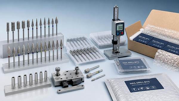 What makes a nail drill bit factory consistent in large production runs