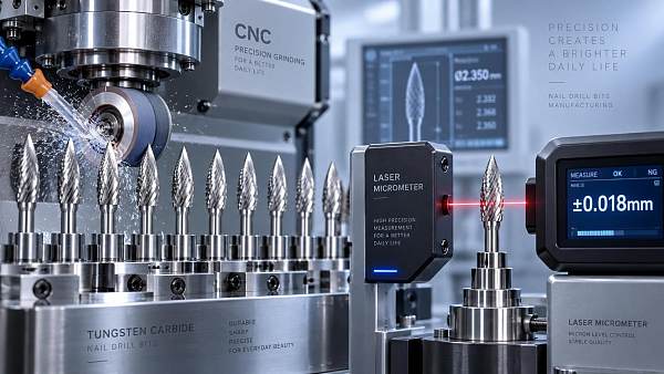 From R&D to Mass Production: What Makes a Nail Drill Bit Factory Capable of Consistent Tolerance Control (<±0