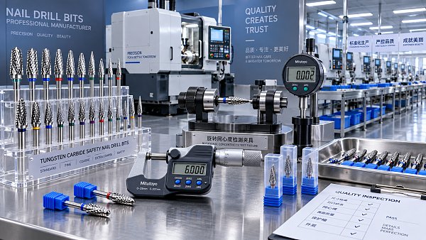 What to Inspect at a Nail Drill Bit Factory Before Approving Production