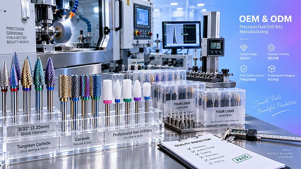 What factory capabilities matter for custom nail drill bit orders