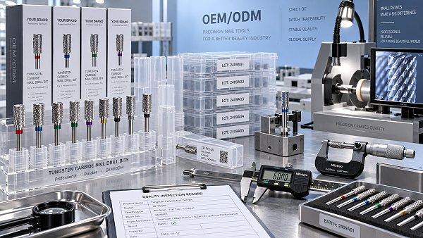 How to assess a nail drill bit manufacturer's OEM capability