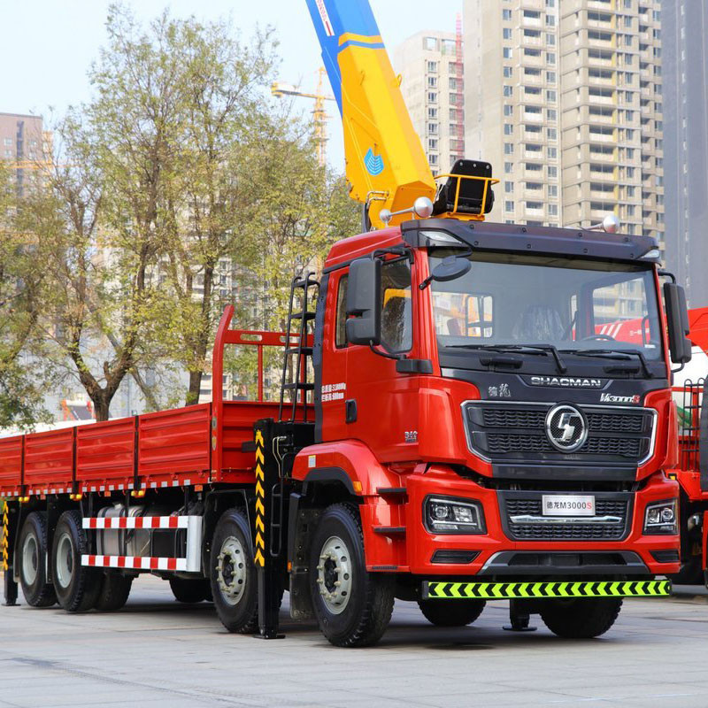 2 Подержанный кран-манипулятор 8x4 со стрелой на продажу