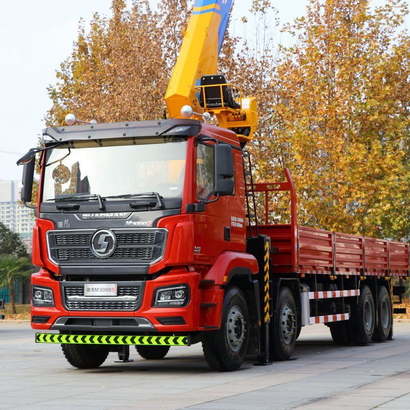 6 Подержанный кран-манипулятор 8x4 со стрелой на продажу