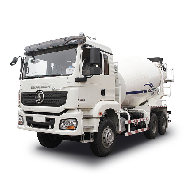 Подержанный автобетоносмеситель Shacman Delong 6X4, 10 колес