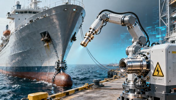 Industrial supply chain intelligence that fails at hull robot spare parts traceability