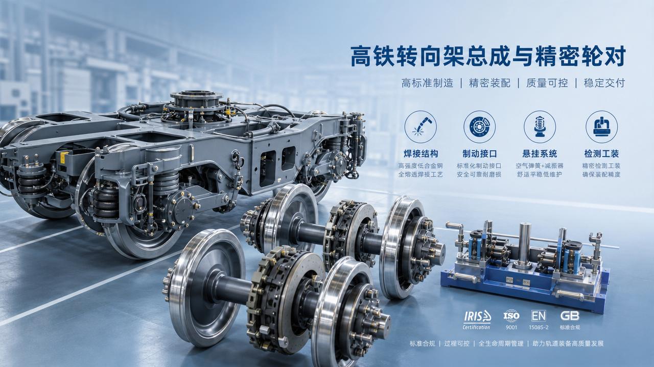What Separates a Reliable High Speed Train Bogie Supplier?