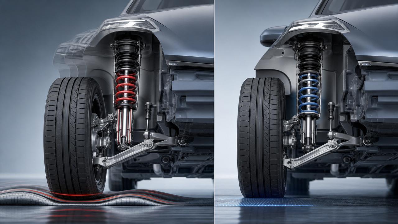 A Wrong Damping Ratio Can Undercut Suspension Performance Fast