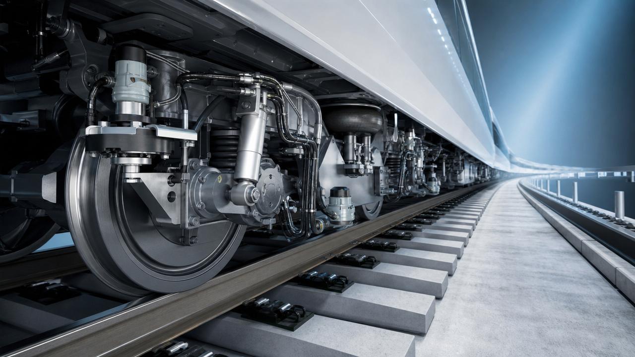 Does Active Steering Bogie Performance Hold Up at Higher Speeds?