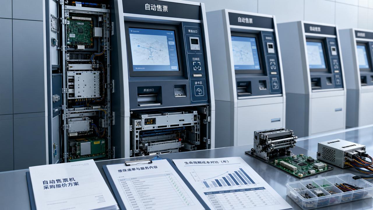 Railway ticketing machine factory quotes look similar until lifecycle costs show up