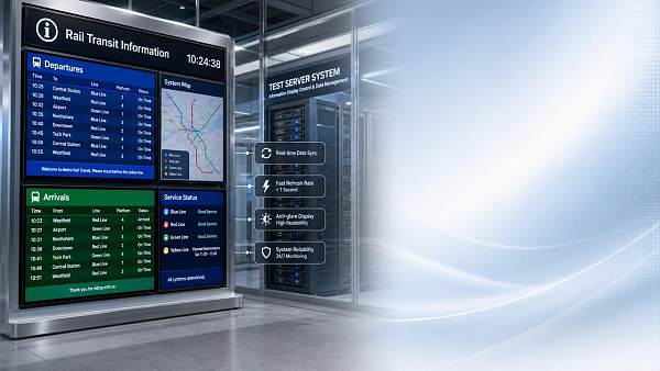 Why PIDS factory testing matters more than screen size in busy stations
