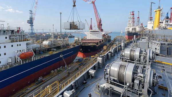 China's Shipbuilding New Orders Up 195.2% in Q1 2026