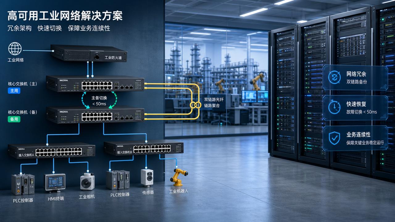 How much network redundancy recovery time is enough?