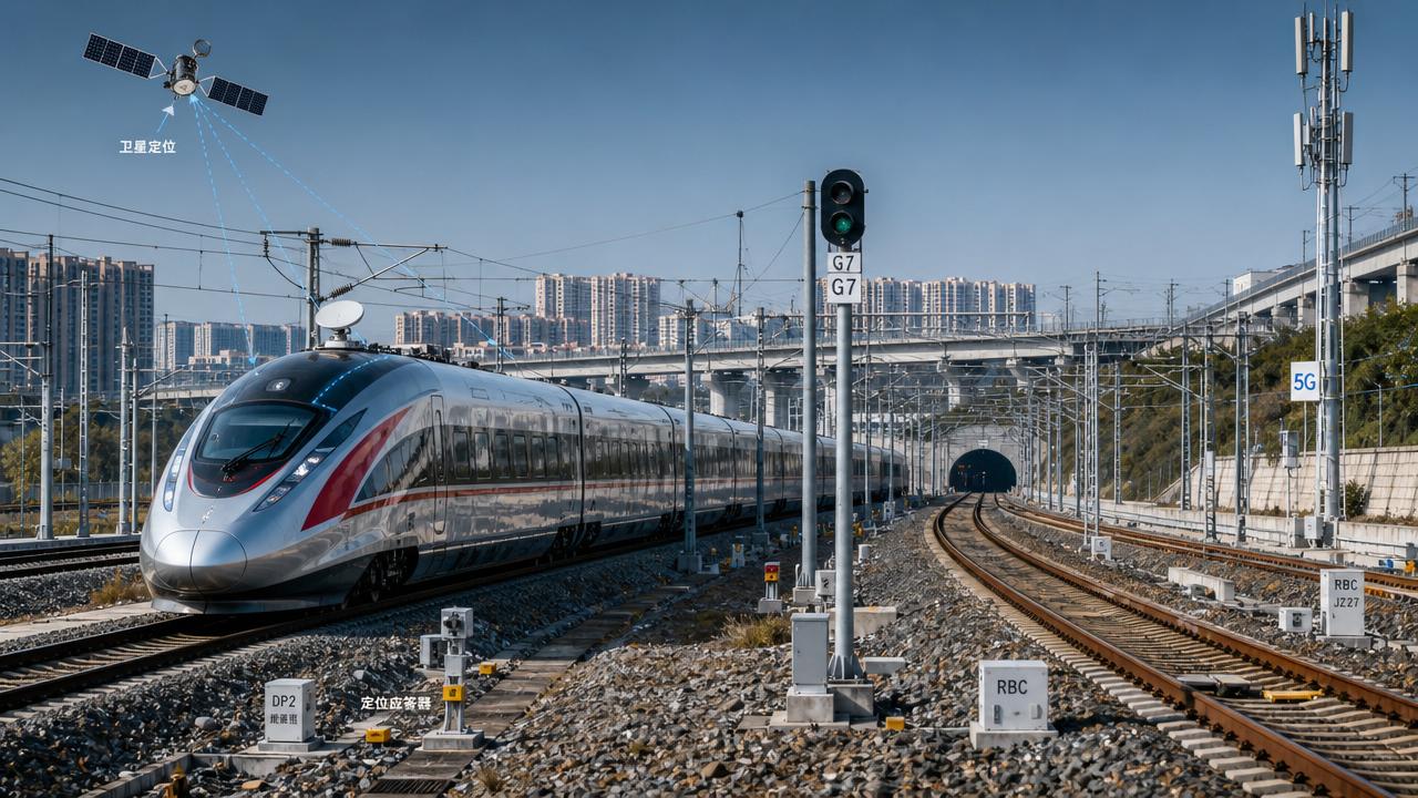 Is satellite-based train positioning ready for busy lines