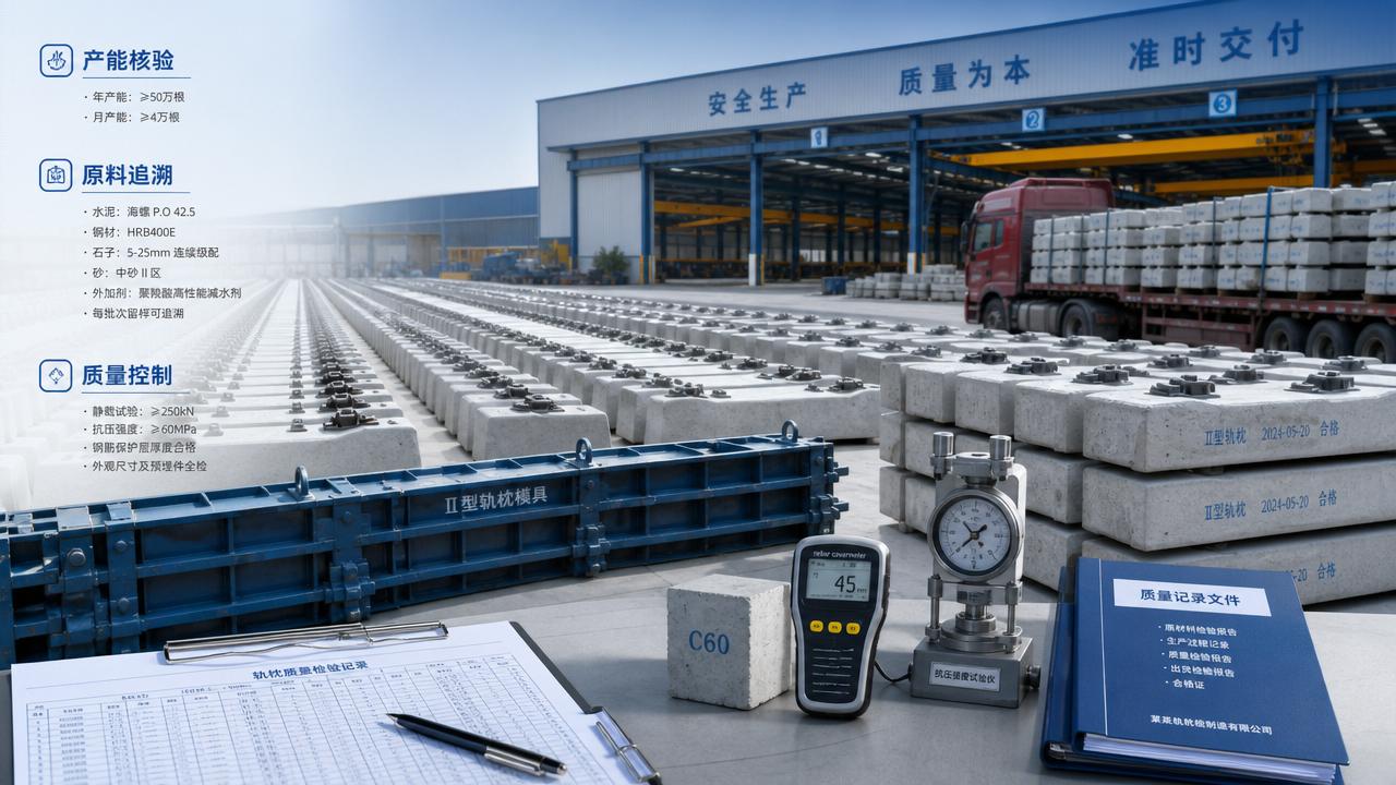 Why a railway sleeper factory audit matters before buying