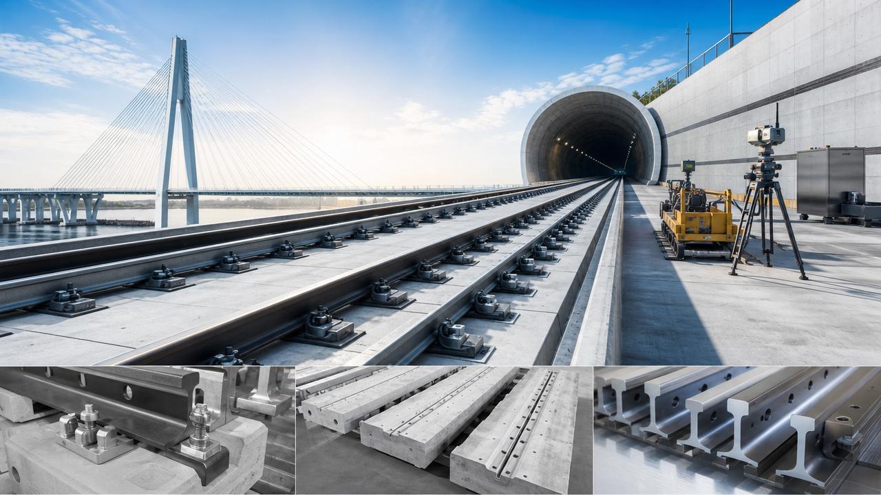 How to choose a ballastless track supplier for long-life rail?