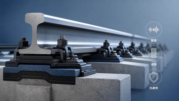 Why rail pad manufacturer quality affects noise and wear