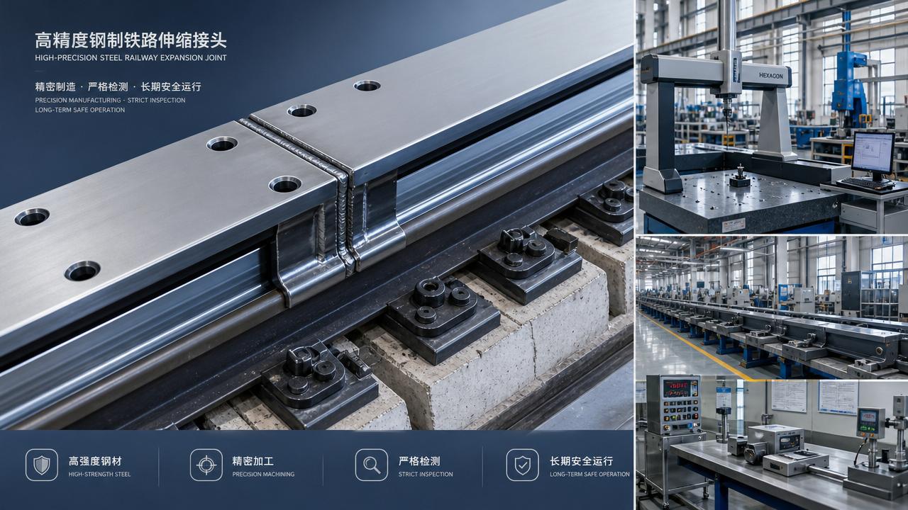 A good railway expansion joint factory prevents what risks?