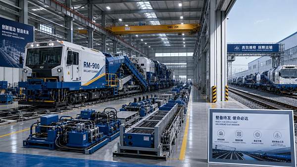 How a ballast cleaner factory impacts rail shutdown planning