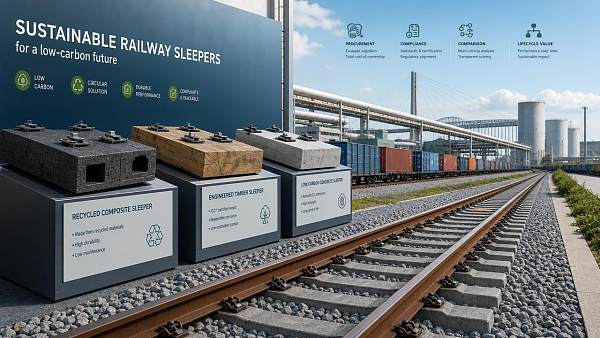 What sustainable railway sleepers news means for sourcing