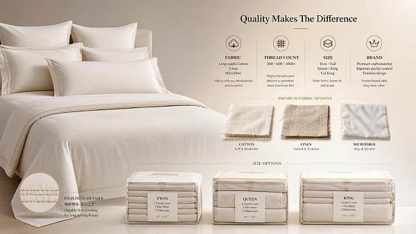 What Affects Bedding Sets Price? Fabric, Thread Count, Size, and Brand Compared