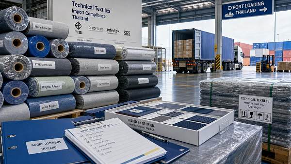 Thailand Tightens BPS Entry Rules for Technical Fabrics