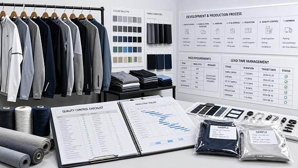 Activewear OEM Checklist: MOQ, Fabric Sourcing, Sampling, and Lead Time