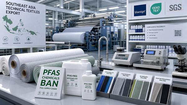 ASEAN Green Label Rule Extends PFAS Proof to Finishing