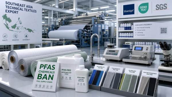 ASEAN Green Label Rule Extends PFAS Proof to Finishing