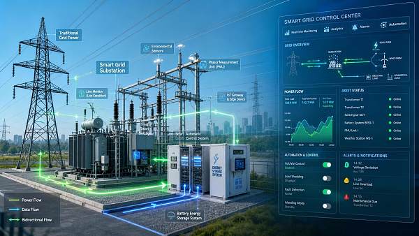 Smart Grid vs Traditional Grid: Key Differences in Reliability, Data, and Control