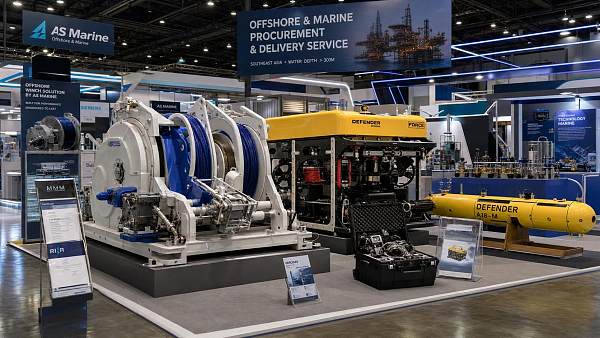 Thailand Expo Highlights Marine Winches and Subsea ROV/AUV Demand