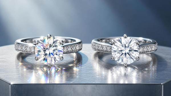 Moissanite Engagement Rings vs Diamonds: Differences in Sparkle, Durability, and Cost