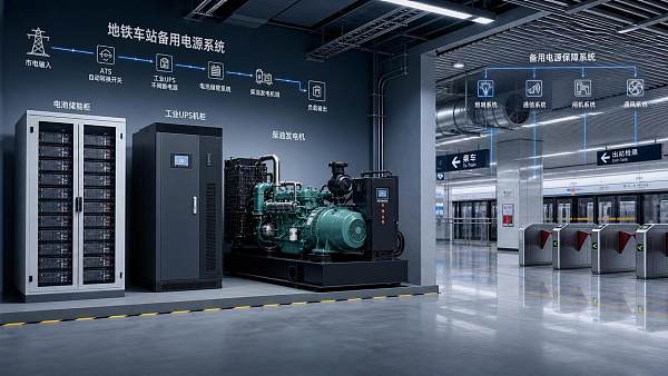 Metro Backup Power Systems: Battery, UPS, or Diesel for Station Resilience?
