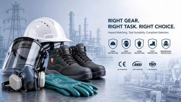 PPE Selection Guide for Industrial Sites: Matching Hazards, Tasks, and Compliance Needs
