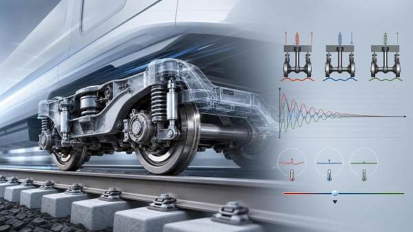 Bogie Suspension Damping Ratio Explained: How It Affects Ride Stability and Track Wear
