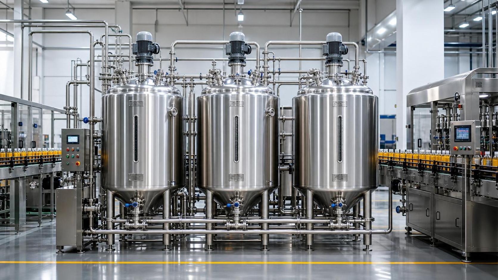 How Beverage Tanks Affect Mixing Efficiency and Product Consistency