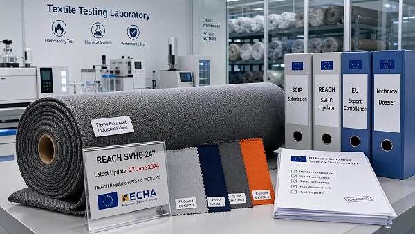 REACH SVHC Update Triggers New Declarations for Technical Fabrics