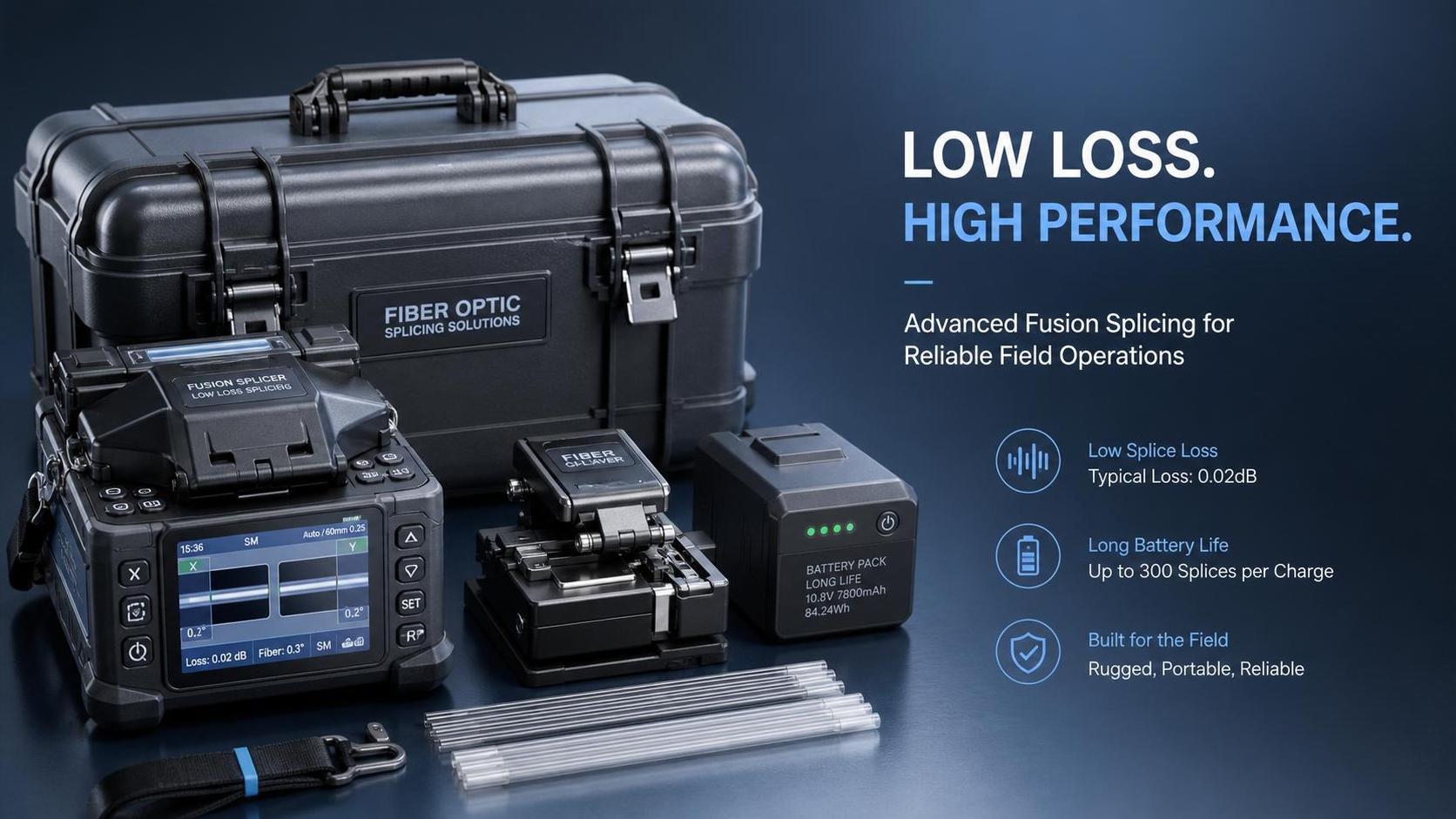 Portable Fiber Optic Splicer Buying Guide: Loss Specs, Battery Life, and Field Use