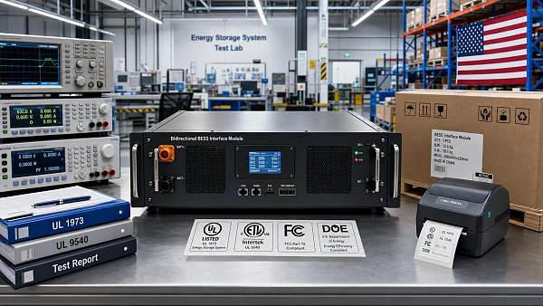 DOE Expands Energy Certification to BESS Interface Modules