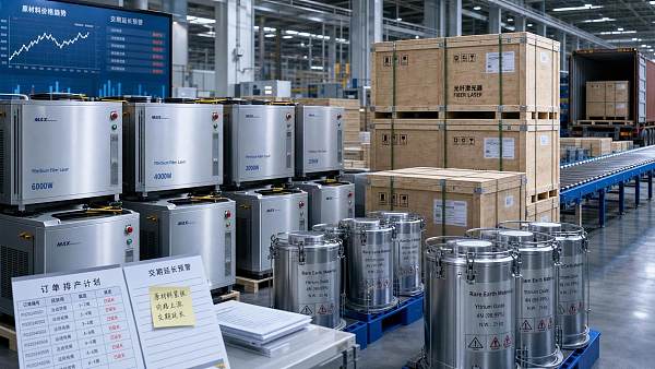 Fiber Laser Export Prices Rise 4.2% on Rare Earth Tariff Shift