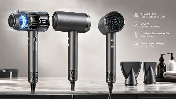Professional Hairdryers Explained: Motor Types, Wattage, Heat Control, and Salon Use