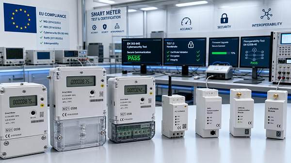 EU Sets EN 13757-4:2026 Rule for Smart Meters